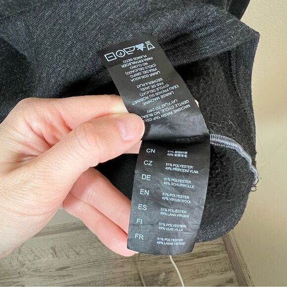 Kuhl Women’s Dark Gray Wool Blend Quarter Zip Medium - Picture 8 of 12